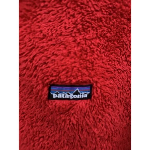 Patagonia Jacket Mens Large XL Red Zip Up Gorpcore Camping Hiking Sherp - Picture 12 of 13